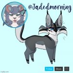 Jade’s Warrior cats announcement template template