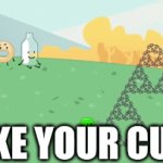 Bell likes forks cut g | I LIKE YOUR CUT G | image tagged in gifs,bfdi,bfb | made w/ Imgflip video-to-gif maker