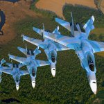 MIG-29 formation template
