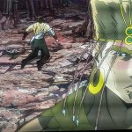 Joesph crawling away from whamuu