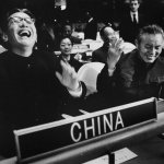 China laughing