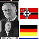 show me the german flag template