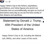 Biden Vs TFG Father's Day