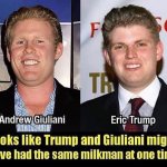 Andrew Giuliani Eric Trump meme