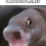 Y u h | WHEN I REALIZED I MADE 200 MEMES | image tagged in poggers fish,pog,yay | made w/ Imgflip meme maker