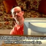 Napoleon Dynamite Kip Chatting online with babes