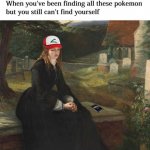 Finding Pokemon meme