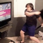 A GUY broke 1000$ tv by rage template