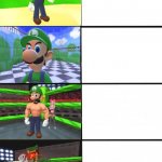 Luigi Evolve meme