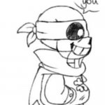 Crossbones fuck you meme