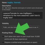 Imgflip tutorial stream settings posting rules