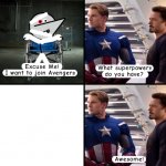 Angry Prash Join Avengers Meme Template