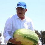 Man Holding Watermelon