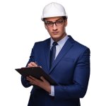 Suit in a Hardhat