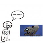 dunkleoSteUS | DUNKLEOSTEUS | image tagged in amogus | made w/ Imgflip meme maker