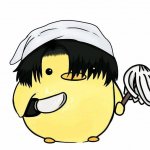 Scary Levi cleaning duck template