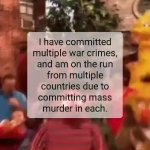 cursed sesame street thing GIF Template