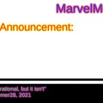 MarvelMemer28 Announcement Template