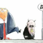 Trump kicks Giuliani comic