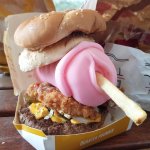 Fleshlight in a burger (NSFW)