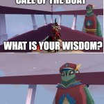 fer.al wise Cael of the boat meme