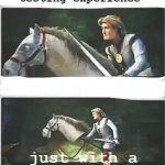 Performance Testers | I have performance testing experience; just with a couple of vusers | image tagged in charming horse | made w/ Imgflip meme maker