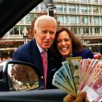 Biden and Kamala for sale meme