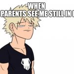 Sleep | WHEN 
MY PARENTS SEE ME STILL IN BED | image tagged in sleep | made w/ Imgflip meme maker