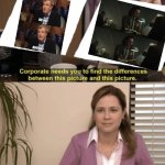 Same energy | image tagged in corporate needs you to find the differences,they're the same picture | made w/ Imgflip meme maker