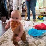 baby pizza run