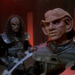Quark Dressed Like A Klingon