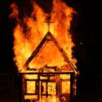 burning canadian church 3
