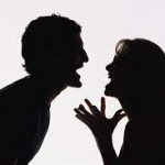 Man and Woman Arguing