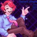 Sayori's Senpai temp but e