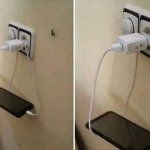 Phone charger hack