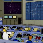 Simpsons NASA