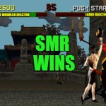 SMR vs Traditional Reactors | SMALL MODULAR REACTOR; LARGE REACTOR; SMR 
WINS | image tagged in fatality mortal kombat | made w/ Imgflip meme maker