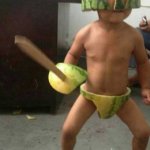 Watermelon warrior