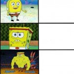 Big Buff Spongebob meme