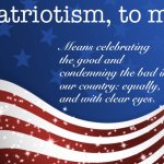 Genuine patriotism