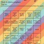 Closeted LGBTQ+ Bingo meme