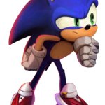 Sonic thinks (transparent)