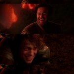 Anakin and Obi Wan Kenobi on Mustafar joking #2