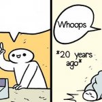 20 years ago template