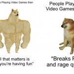 Video Games then and now