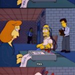 Simpsons Lie Detector