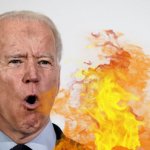 Fire Breathing joe Biden template