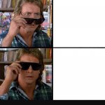 They Live Roddy Piper sunglasses #1 template