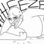 One panel wheeze
