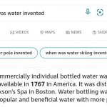Water invention